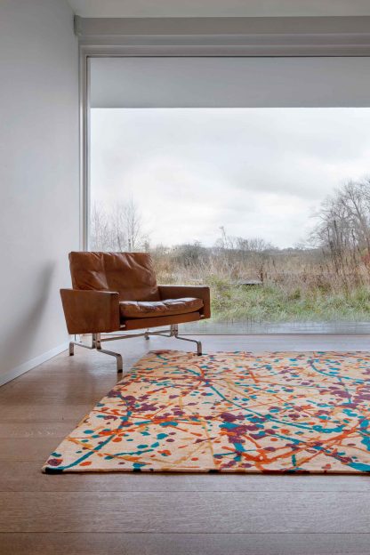 Teppich Gallery Expression-9221 Orange Drip8