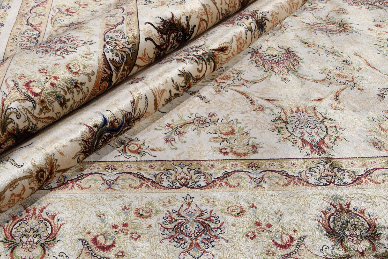 Kilimas Qum 2269A Cream-Cream Kilimas Qum 2269A Cream-Cream 4